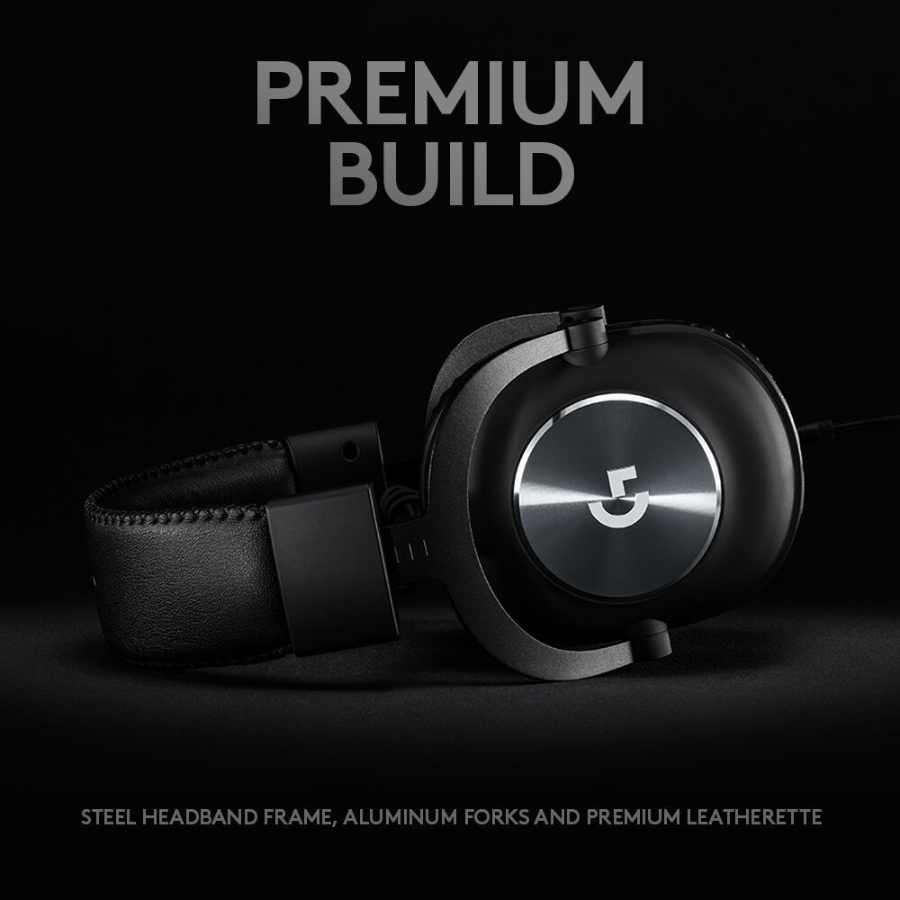 Logitech G PRO X Gaming Headset (Wired) for PC image