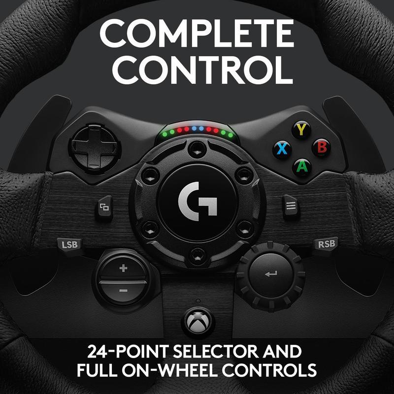 Logitech G923 Trueforce Racing Wheel (Xbox & PC) PC, Xbox Series X