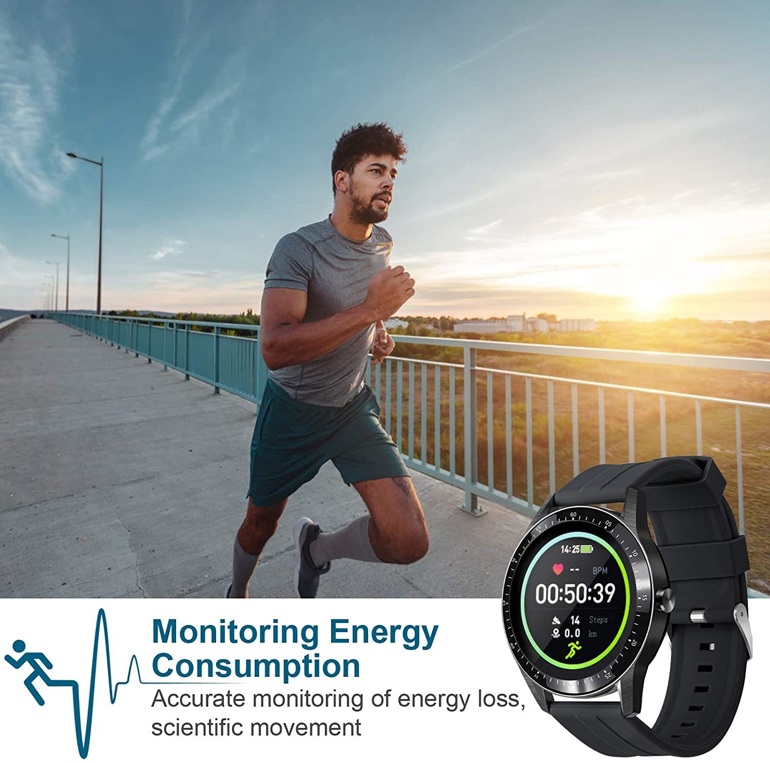 Smart Sport Band Fitness Tracker with 
