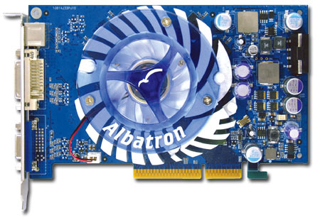 ALBATRON 6600GT 128MB DDR AGP