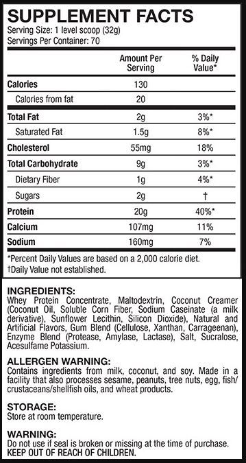 API Whey Elite Protein Powder - Vanilla Milkshake (2.27kg) image