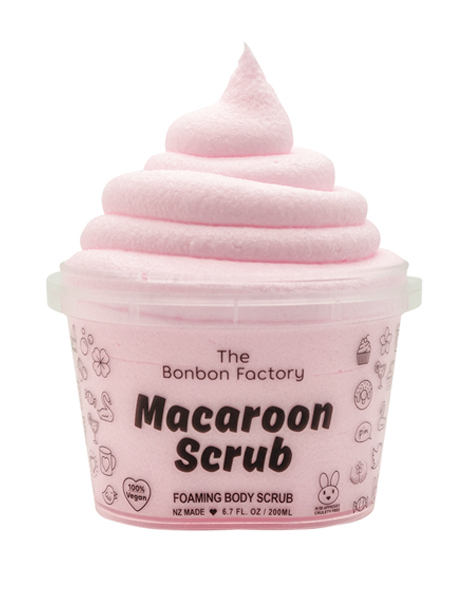 The Bonbon Factory Body Scrub - Very Berry Macaroon (200ml) image