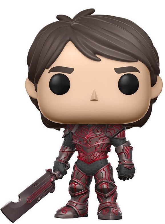 Trollhunters - Jim (Red Armour) Pop! Vinyl Figure (LIMIT - ONE PER CUSTOMER) image