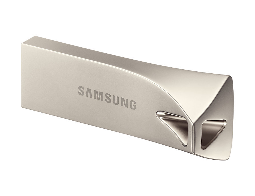 Samsung USB Flash Drive BAR Plus - 64 GB - USB 3.1 Type A - Silver image