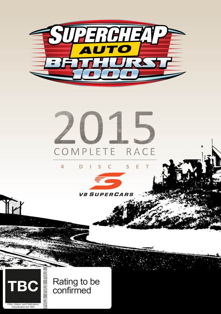 V8 Supercars 2015 Bathurst 1000 Complete Race - Collector's Edition on DVD