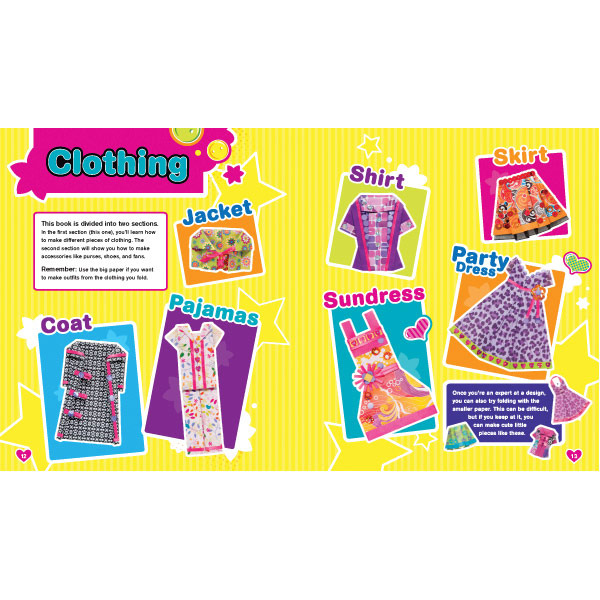Fashion Origami: Fold Dazzling Designs by Klutz Press image