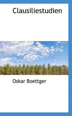 Clausiliestudien by Oskar Boettger image