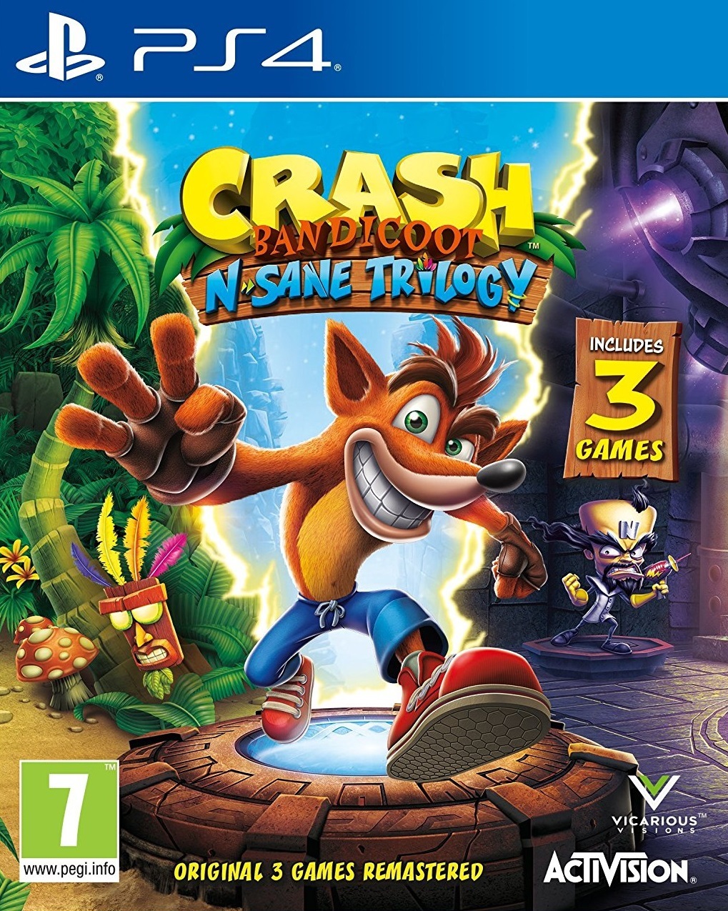 Crash Bandicoot N-Sane Trilogy for PS4 image