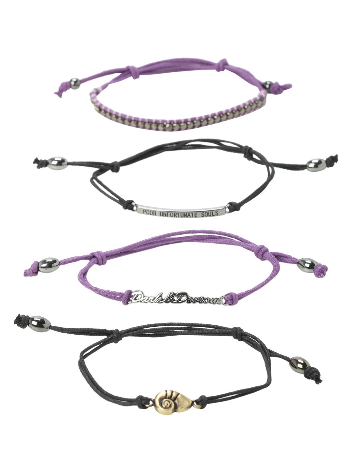 Neon Tuesday: The Little Mermaid - Dark And Devious Bracelet Set image