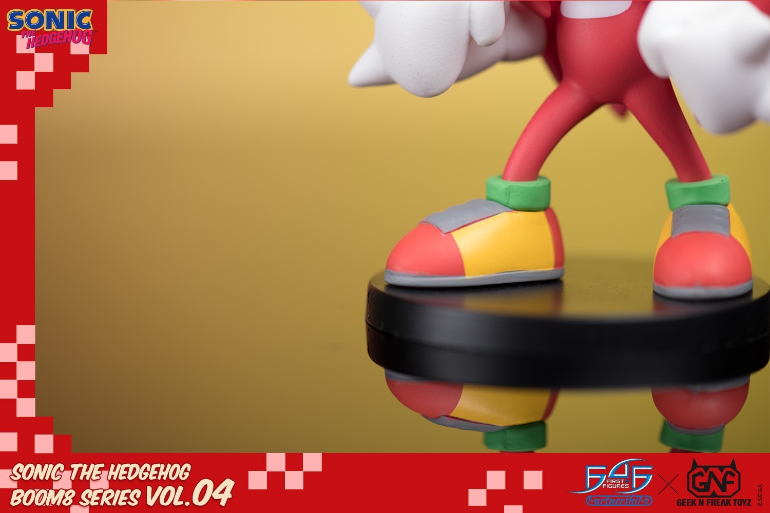 Sonic the Hedgehog: Knuckles - 3" Boom8 Figure image