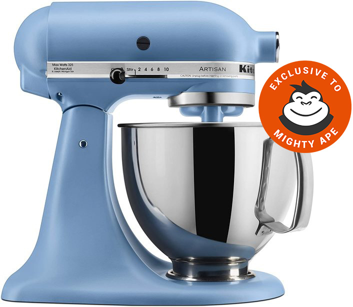 Buy KitchenAid 4.7L Artisan Stand Mixer Blue Velvet at Mighty Ape NZ