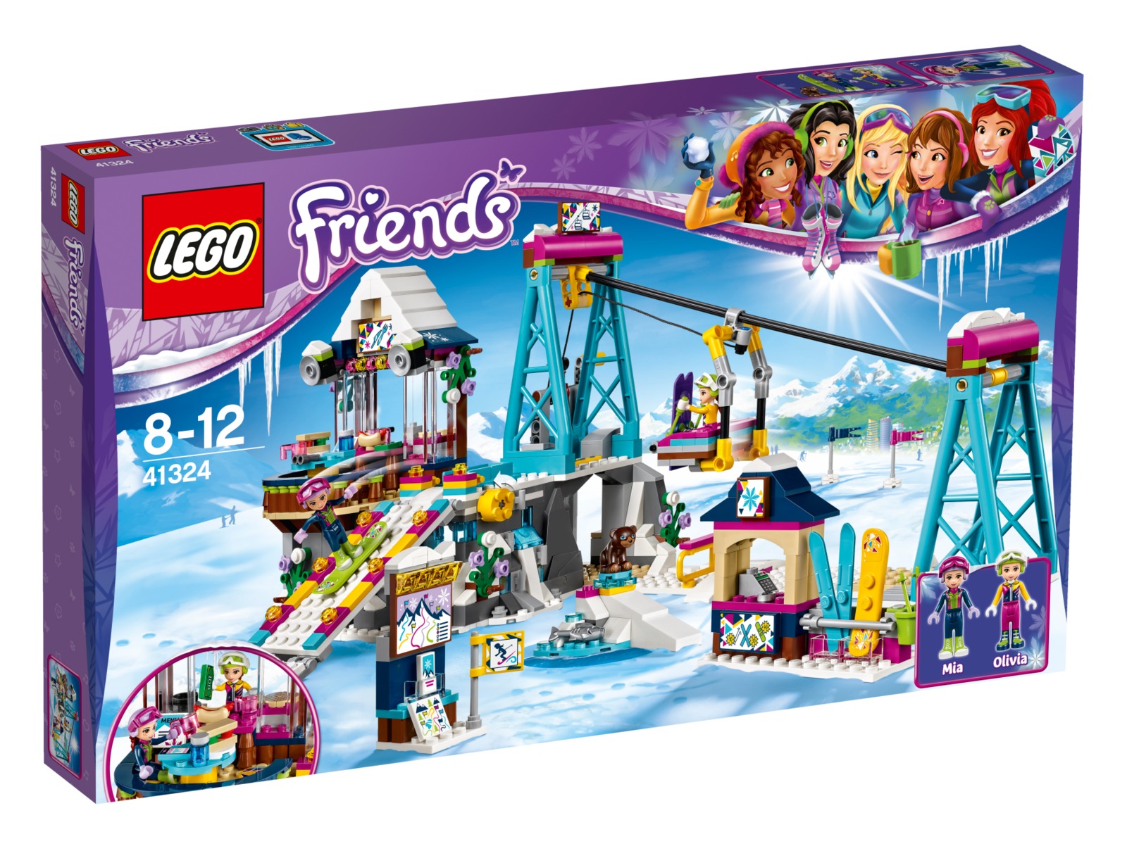 LEGO Friends: Snow Resort Ski Lift (41324) image