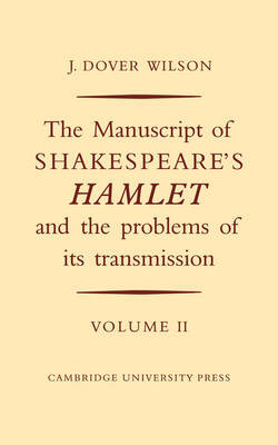 Manuscript of Shakespeare's Hamlet and the Problems of Its Transmission image