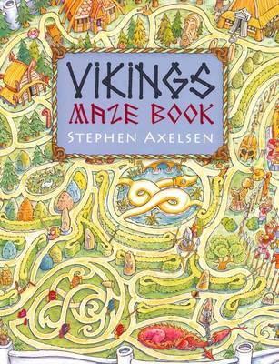 Viking Maze And Puzzle Book by Stephen Axelsen image