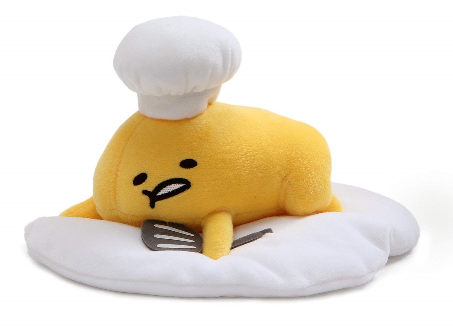 Gund: Chef Gudetama (Lying Down) - 7.5" Large Plush image