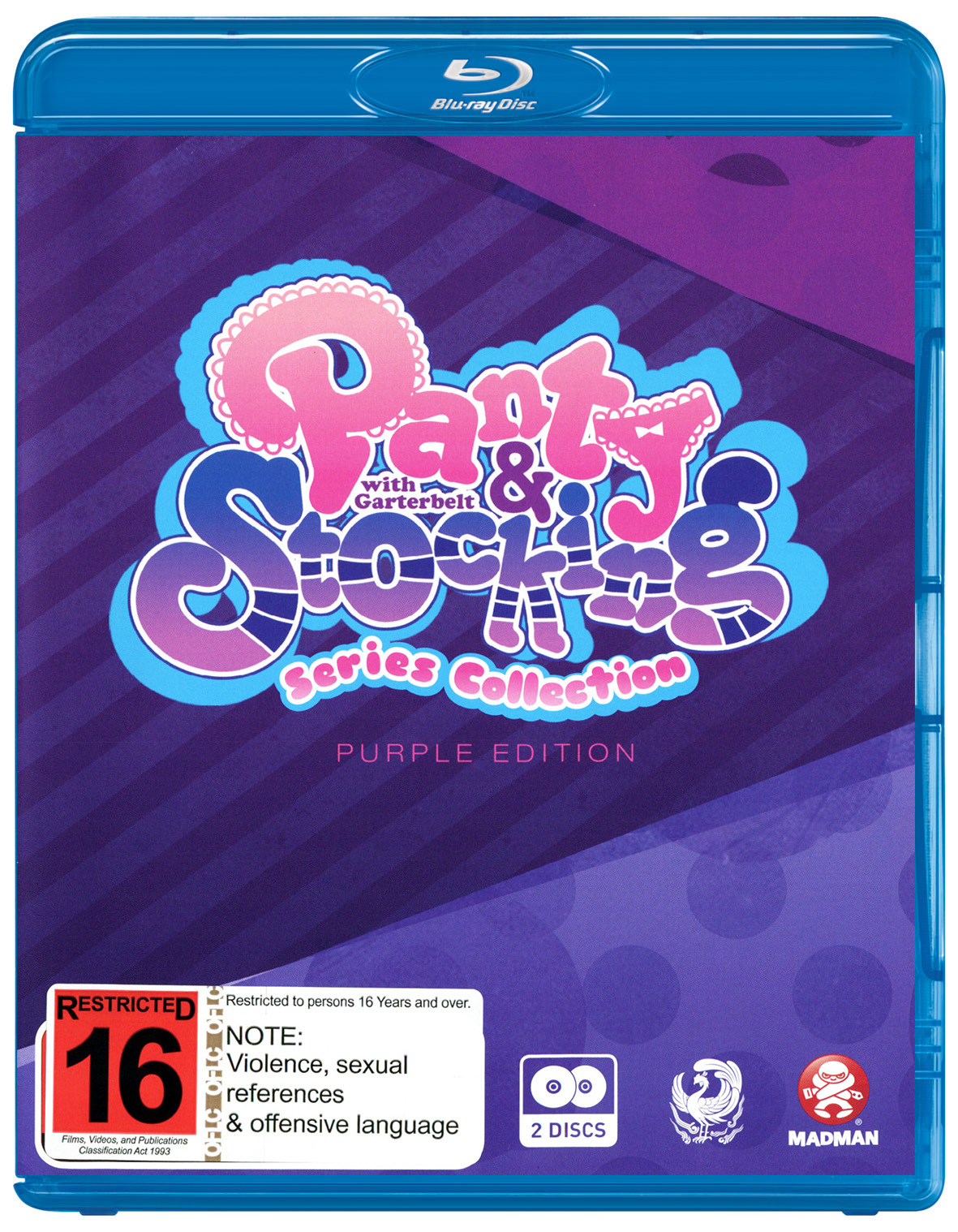 Panty & Stocking with Garterbelt Collection (Purple Edition) on Blu-ray