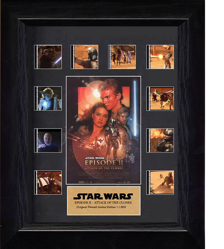 FilmCells: Mini-Montage Frame - Star Wars (Attack Of The Clones)