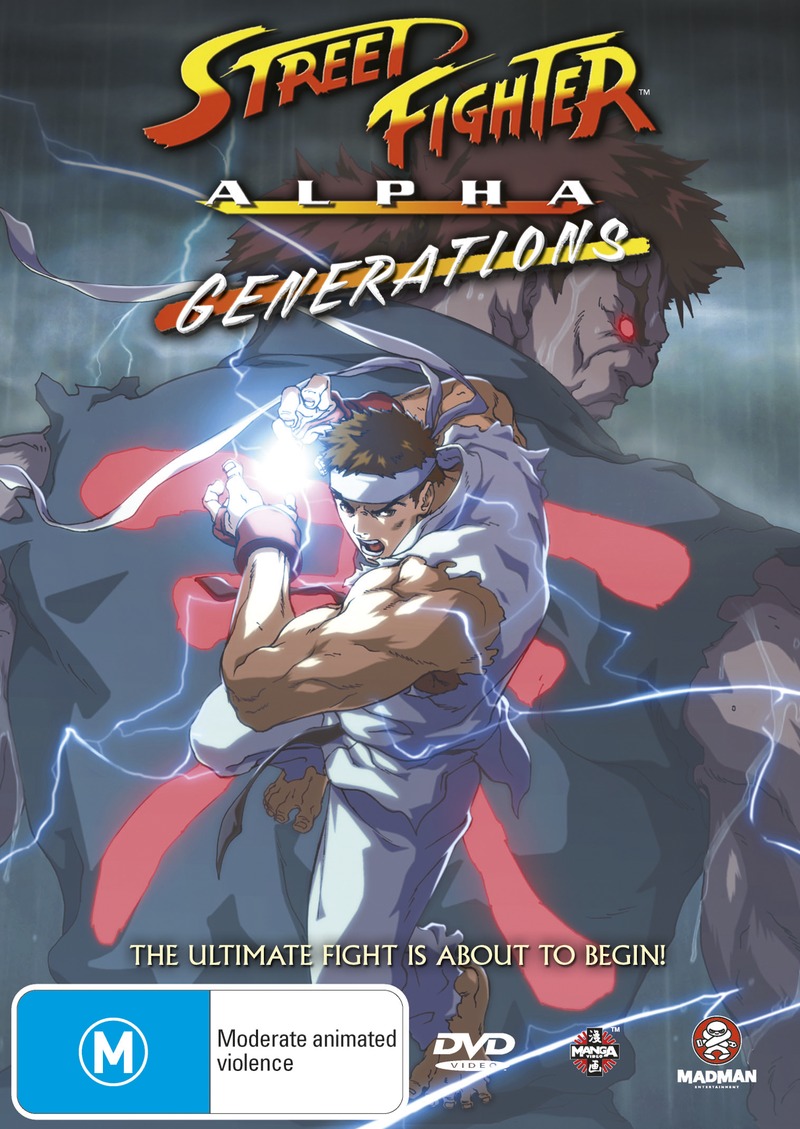 Street Fighter Alpha - Generations on DVD image