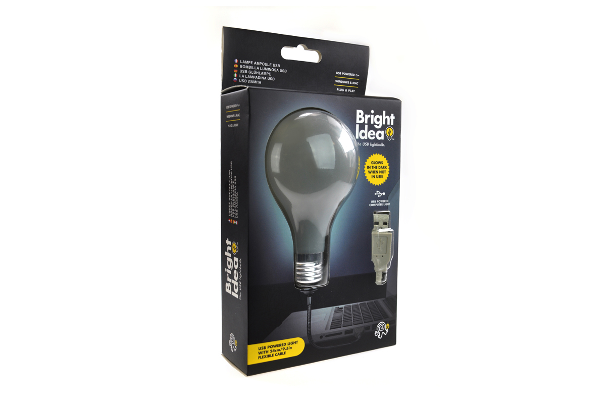 Bright Idea USB Lightbulb - by Mustard image