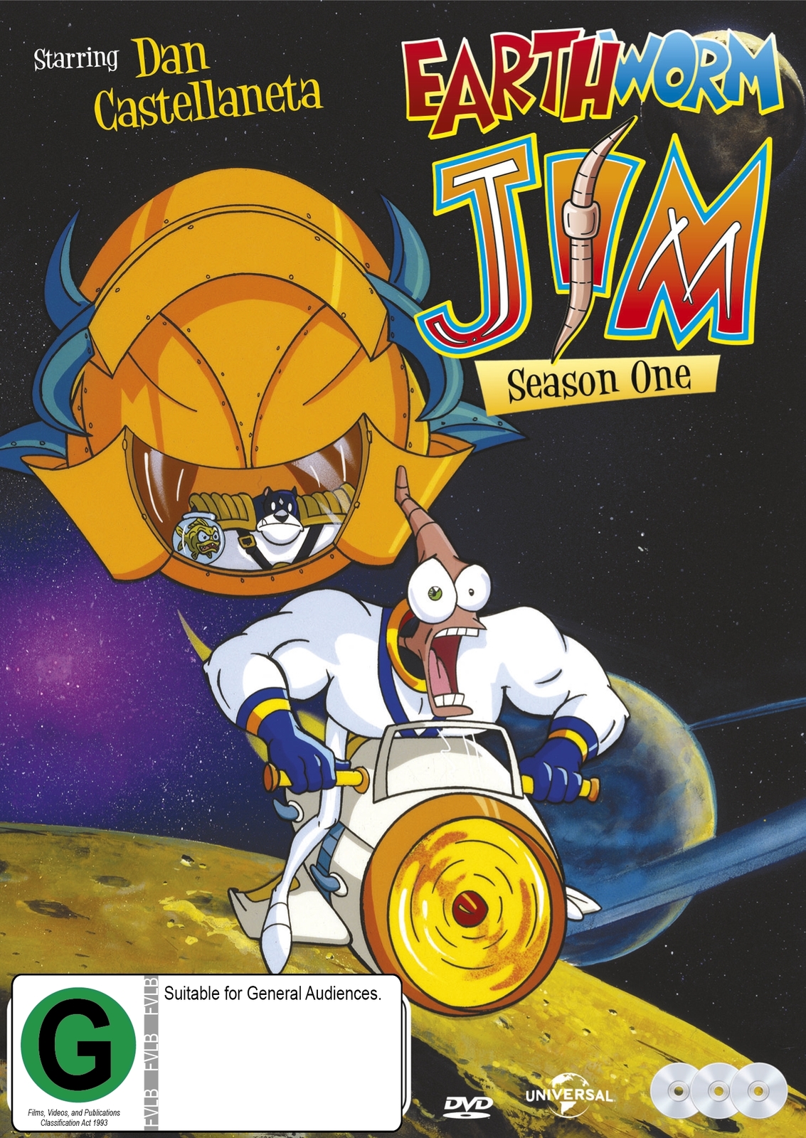 Earthworm Jim (Season 1) on DVD image