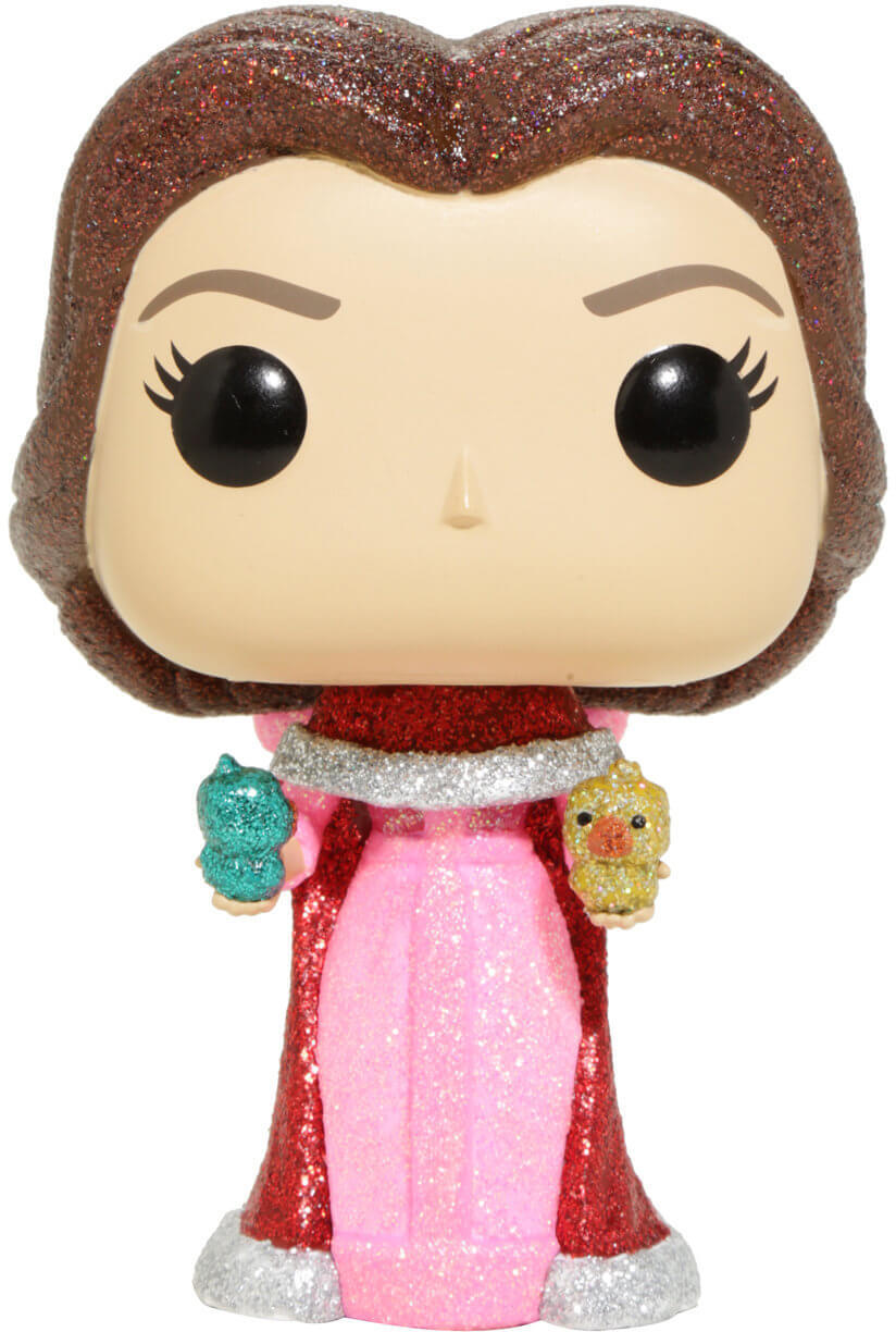 Beauty & the Beast (2017) - Belle with Birds (Diamond Glitter Ver.) Pop! Vinyl Figure image