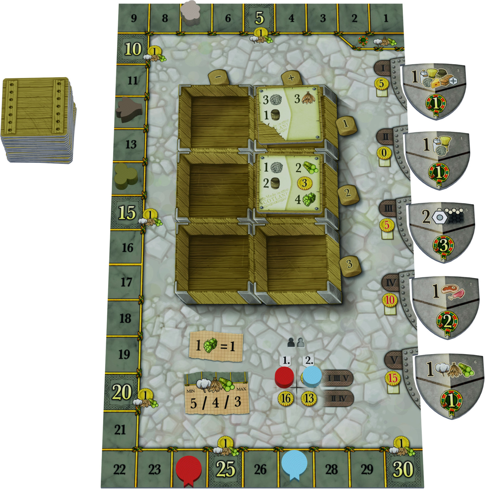 Clans of Caledonia - Board Game image