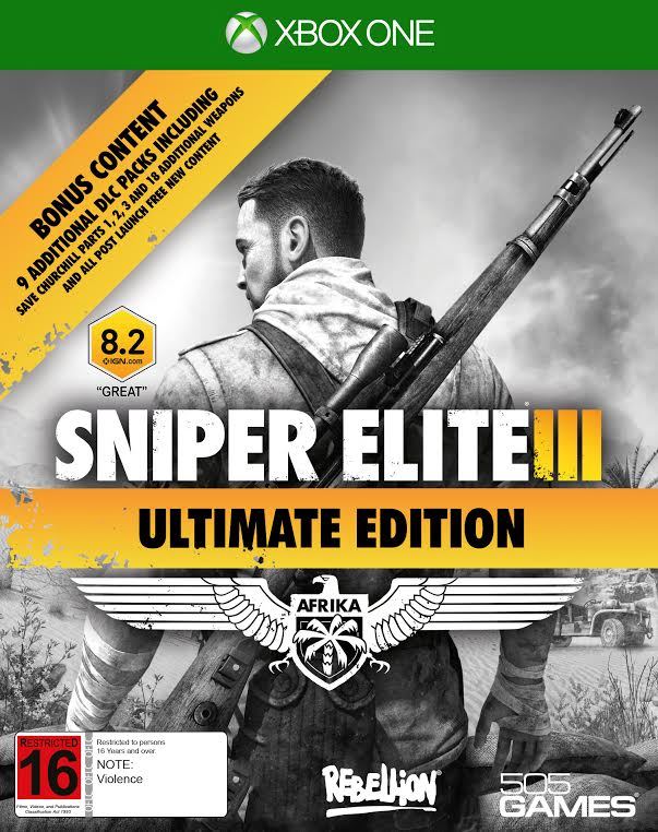 Sniper Elite 3 Ultimate Edition for Xbox One image