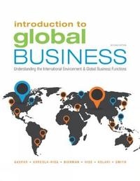 an introduction to the globalization of business an introduction to the globalization of business