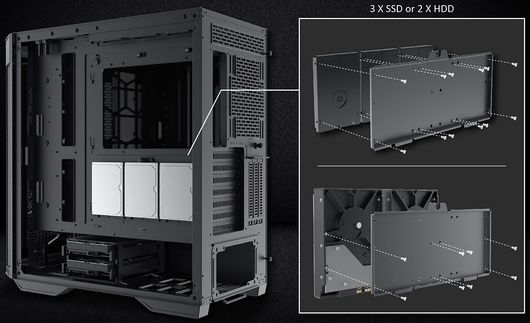 Xigmatek Vera Tempered Glass Mid Tower Case