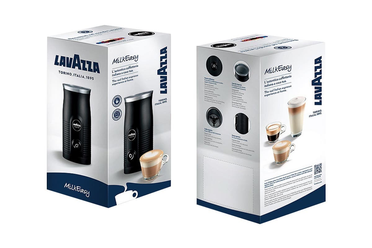 Buy Lavazza Milk Easy Frother Black (18200092) at Mighty Ape NZ