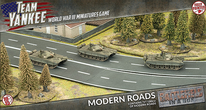 Flames of War: Modern Roads - Terrain Set image