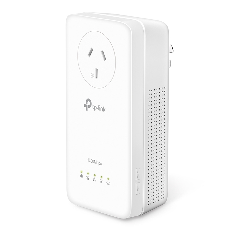TP LINK AV1300 Gigabit Passthrough Powerline Starter Kit At Mighty Ape NZ