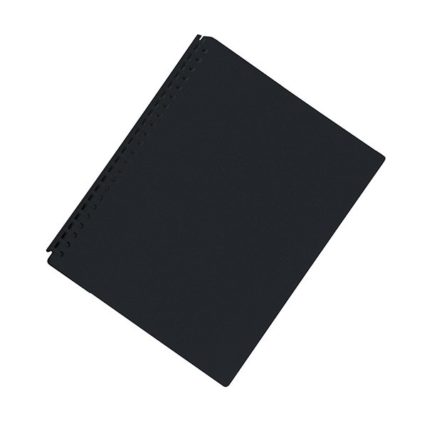 Buy FM A4 20 Pocket Refillable Display Book Black at Mighty Ape NZ