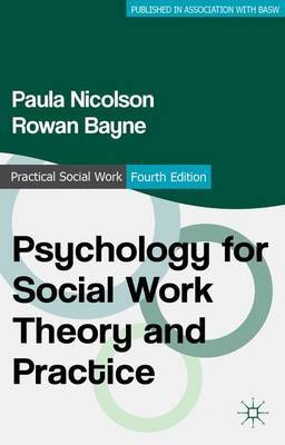 Psychology for Social Work Theory and Practice by Paula Nicolson image