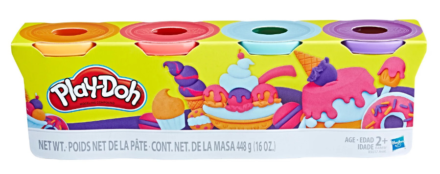 Play Doh: Sweet Colours - 4 Pack image