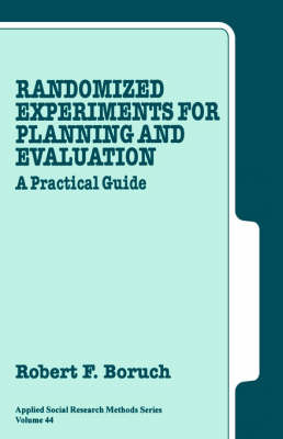Randomized Experiments for Planning and Evaluation by Robert F. Boruch image