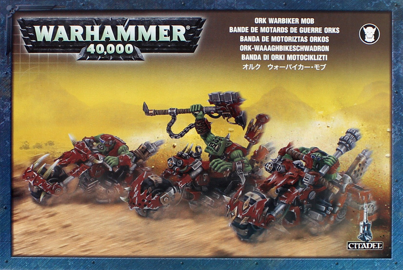 Warhammer 40,000 Ork Warbiker Mob image