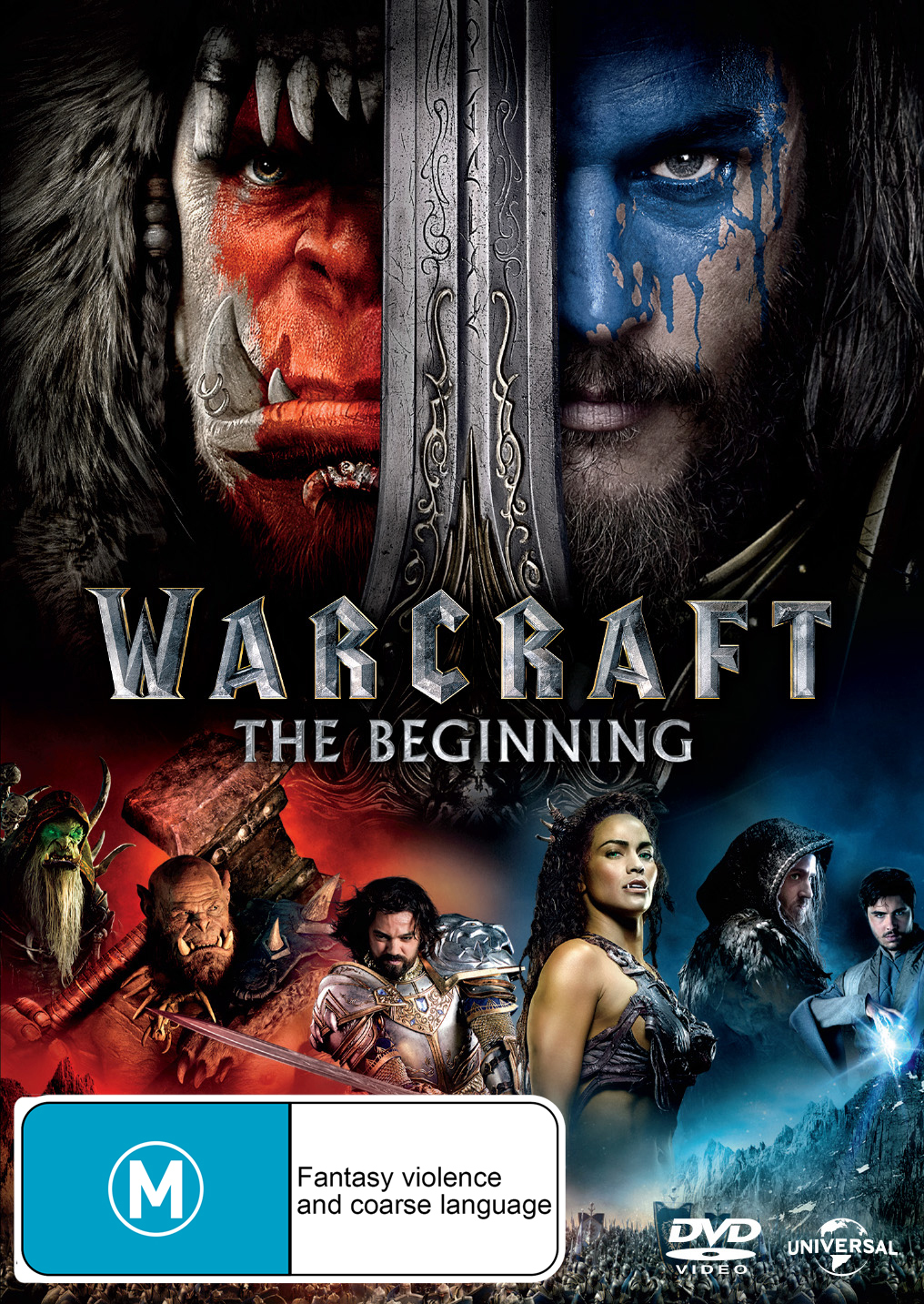 Warcraft: The Beginning on DVD image