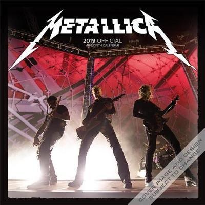 Metallica 2019 Square Wall Calendar by Inc Browntrout Publishers image
