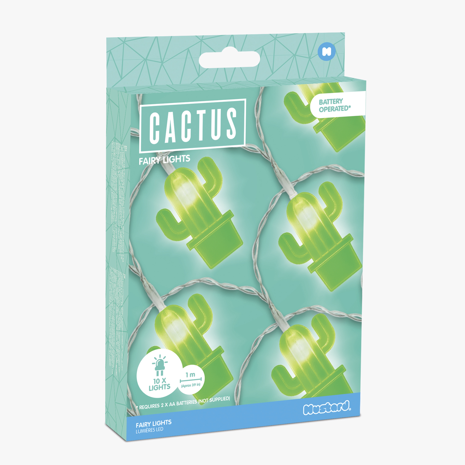 Mustard: Fairy Lights - Cactus (10 lights)