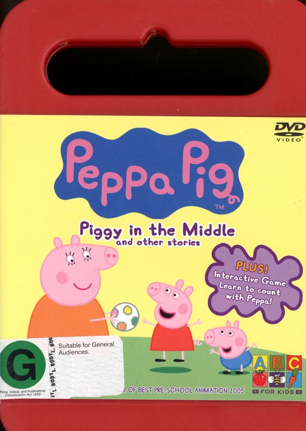 Peppa Pig - Piggy In The Middle And Other Stories on DVD image