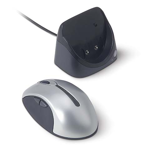 Belkin Wireless Rechargeable Laser Mouse PS2/USB  1600 DPI image