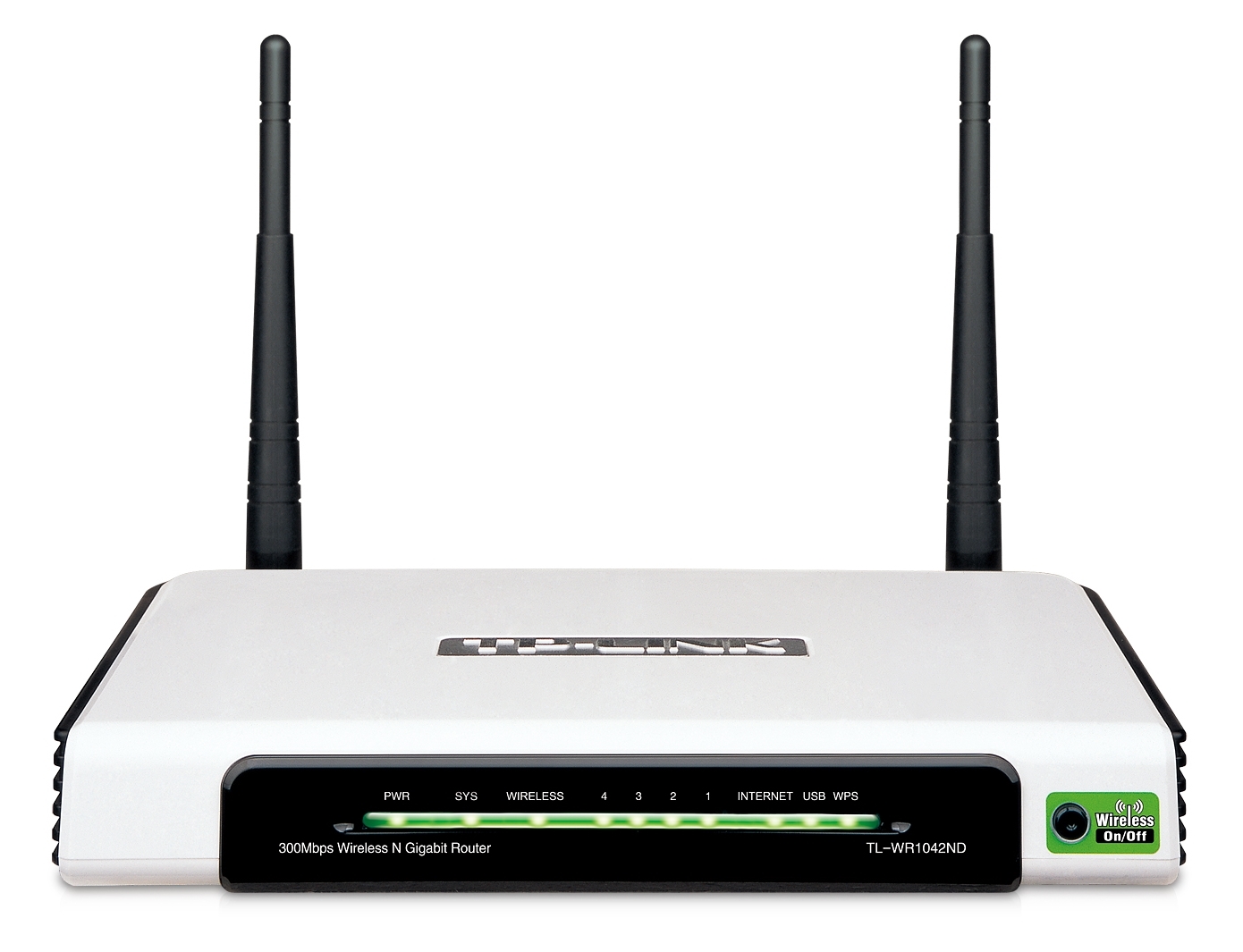 TP-Link 300M Wireless N Gigabit Router, 2 Detachable Antennas