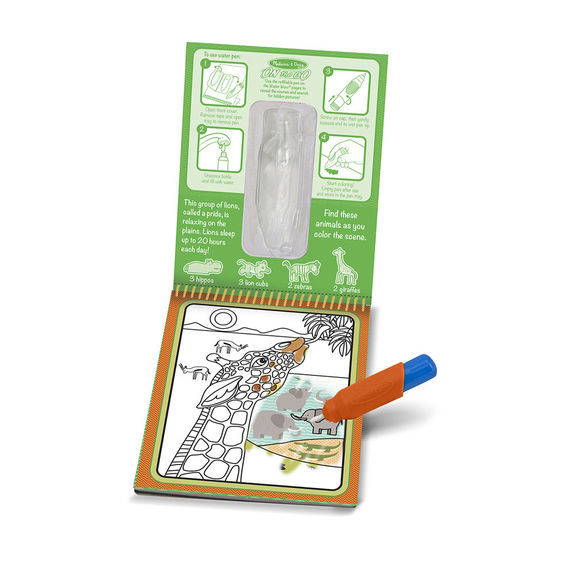 Melissa & Doug: Water Wow - Safari Water Reveal image