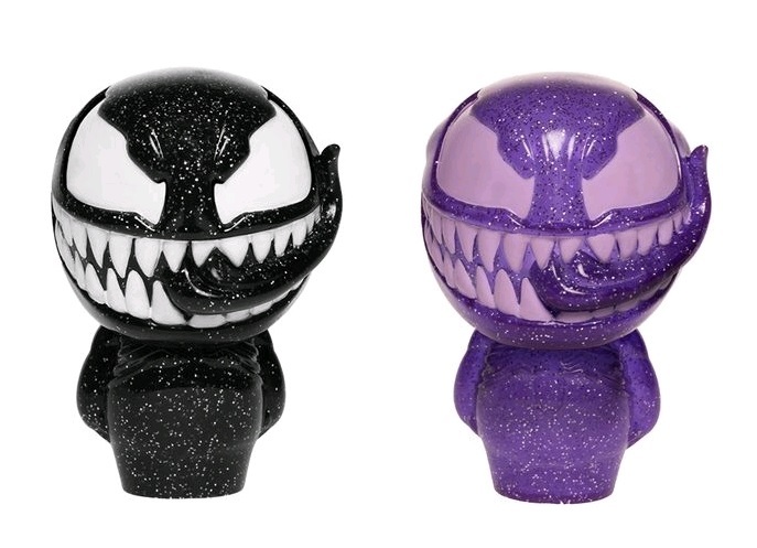 Marvel: Venom (Black & Purple) - Hikari XS Vinyl Figure 2-Pack image