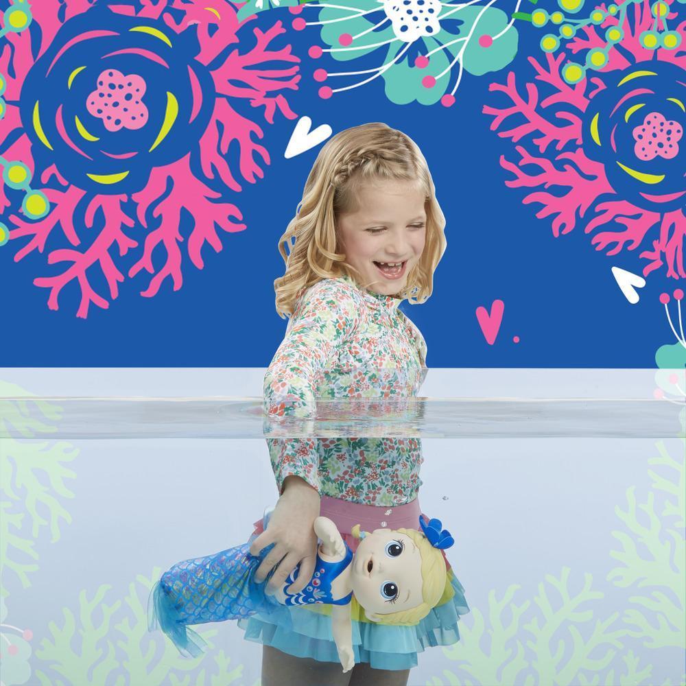 Baby Alive: Shimmer ‘n Splash - Mermaid Doll (Blond) image