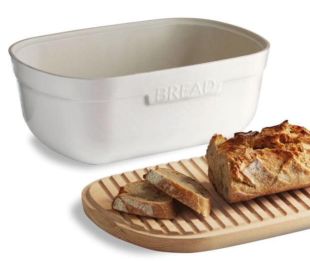 Emile Henry Bread Box Chalk at Mighty Ape NZ