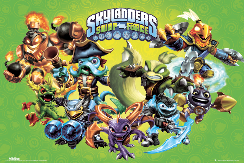 Skylanders Swap Force Maxi Poster (743) at Mighty Ape NZ