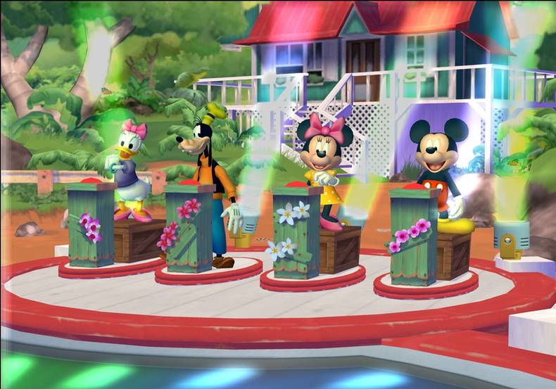 Disney Think Fast + 4 Buzzers image