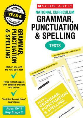 Grammar, Punctuation and Spelling Test - Year 6 image